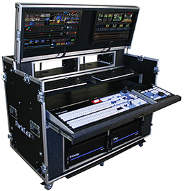 Transit Mobile Studio PortaCast Deluxe Double Wide - Mobile Studios, Inc. - HD Video Production Vehicles & Portable Flypack Broadcasting Systems